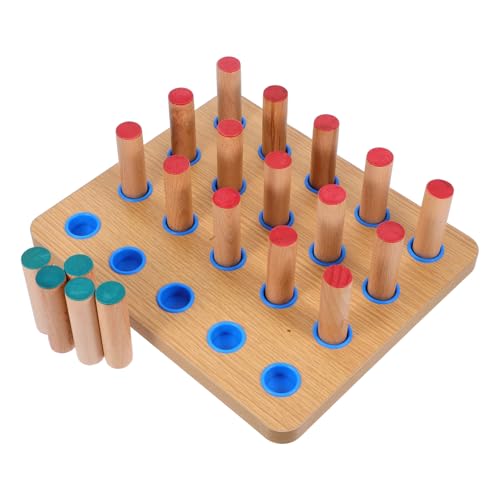 Hand Rehabilitation Pegboard for Finger Coordination and Grip Strength Durable Wooden Exercise Board for and Therapy Centers Promotes Flexibility and Dexterity All Rehabilitation
