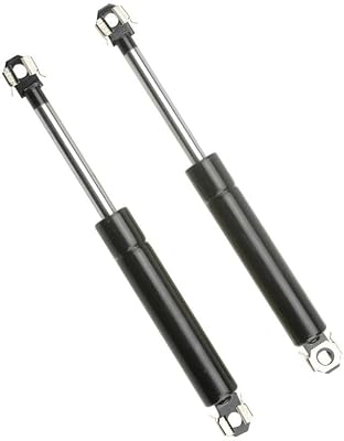 Hood Lift Support 2pcs Front Side Black Finishing Rolling Seamless Steel Tube for Lincoln for Mark VI 80-81 for Town Car 86-89 Cylinder Piston Rod