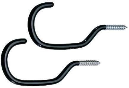Raleigh - ADS137 - PVC Coated Wall or Ceiling Mounted Storage Hooks for Bicycles (Pair)