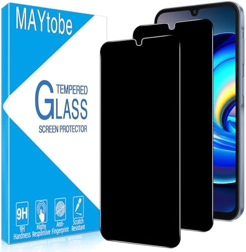 MAYtobe [2-Pack Privacy Screen Protector Designed for Samsung Galaxy A16 5G Tempered Glass, No Bubbles, Anti Scratch, Easy to Install