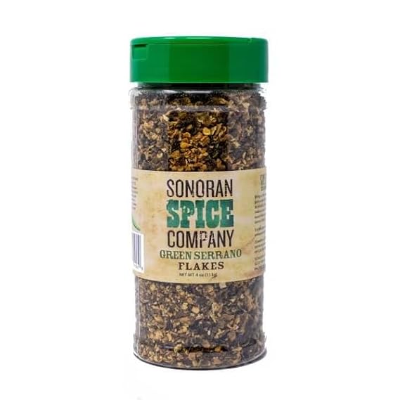 Serrano Pepper Flakes (4 Oz)