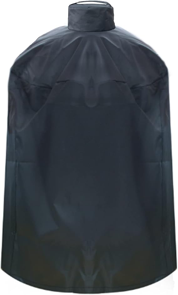 26 in Kamado Grill Full Cover Compatible with Big Green Egg Medium,Kamado Grill Egg Ceramic Grill,26 in Dia Waterproof Outdoor Grill Cover Smoker Accessories Long Enough to Cover Wheel and Shelves