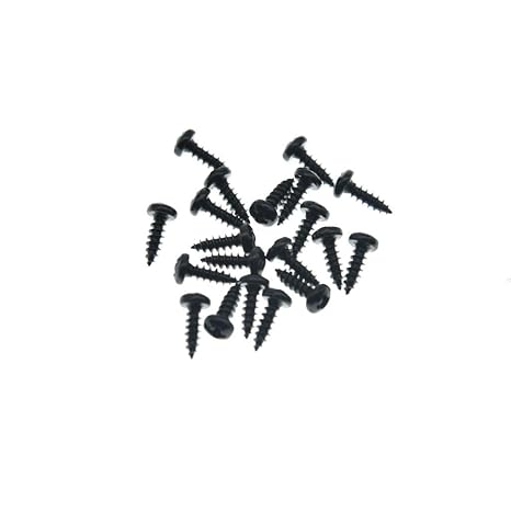 Dopro 20x Stainless Steel American #2 x 1/4" Phillips Head Truss Rod Cover Screws Guitar Truss Rod Cover Screw for Import Style LP Les Paul/SG or other Guitars