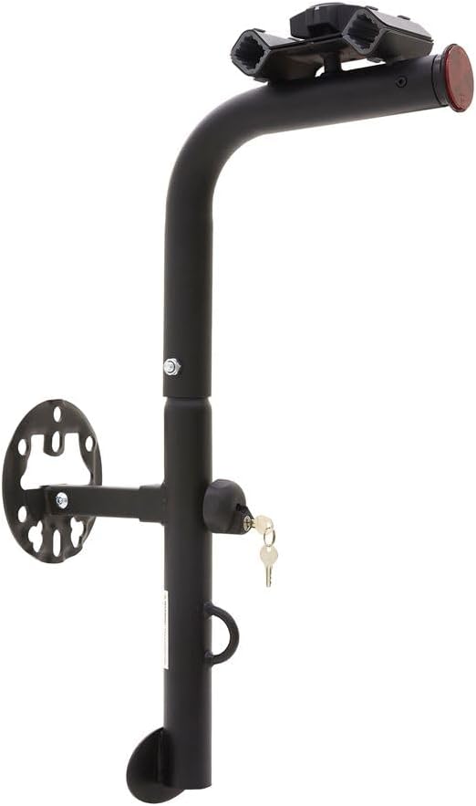 Spare Tire Bicycle Carrier Rack, 2 Bikes, 75 lb Cap, Elevate Outdoor