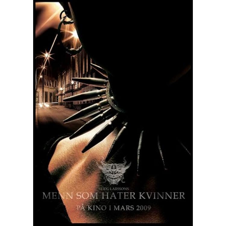 Pop Culture Graphics The Girl with The Dragon Tattoo Poster Movie 2009 Norwegian Style A 27 x 40 Inches - 69cm x 102cm Michael NyqvistNoomi RapaceLena EndrePeter HaberSven-Bertil Taube