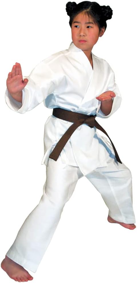6.5oz White Traditional Uniform (Size: 00000-8)