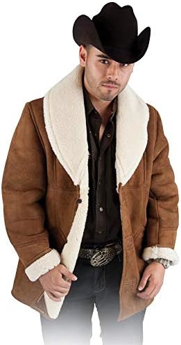 White Diamonds Mens Jacket Style Malbor Wool Authentic Suede Leather