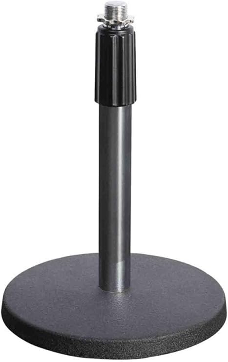 On-Stage DS7200C Adjustable Desktop Microphone Stand, Chrome