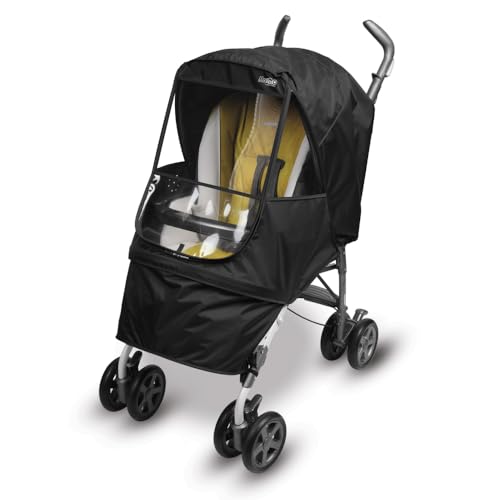 Manito Elegance Alpha Stroller Weather ShieldRain Cover Black