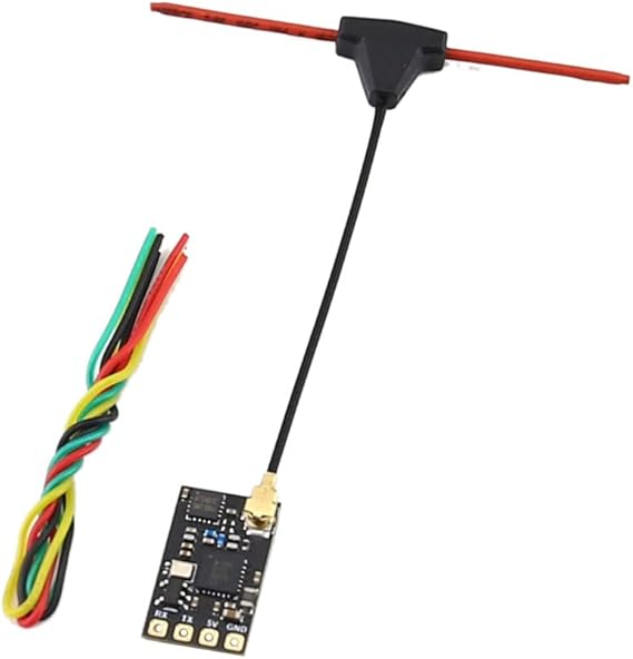 FPV ELRS Receiver 2.4GHZ Open Source RC Model Long Range Nano 2400RX Fixed Wing Long Range Aircraft Reception