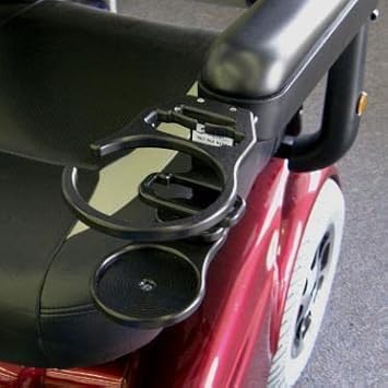 Combination Cell Phone/Drink Holder for Power Wheelchairs (Permobile, 3.25 x .77")