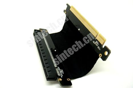 PCI-E Express X16 Riser Extend Card with 5CM High Speed Flex Cable