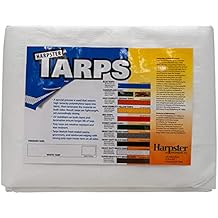 10 Ft. X 30 Ft. Heavy Duty 6 Oz. White Tarp 11-12 Mil Thick
