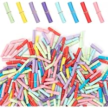 300 Pieces Colorful Scroll Paper Mini Message In a Bottle Message Scrolls Mini Lucky Wishing Paper Rolls for Birthday, Anniversary, Valentine