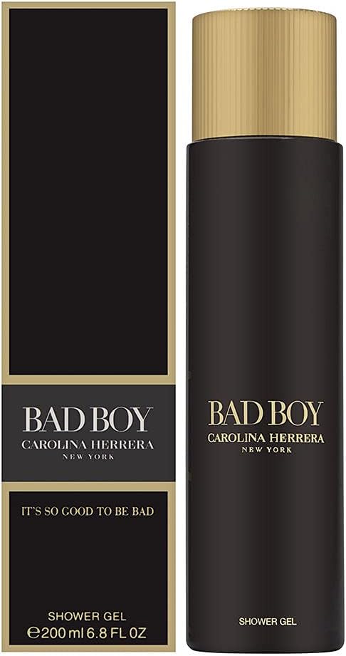 Carolina Herrera Bad Boy Shower Gel, 100 millilitre