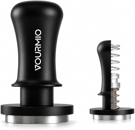 51mm Espresso Tamper, Spring Loaded Self leveling Coffee Tamper
