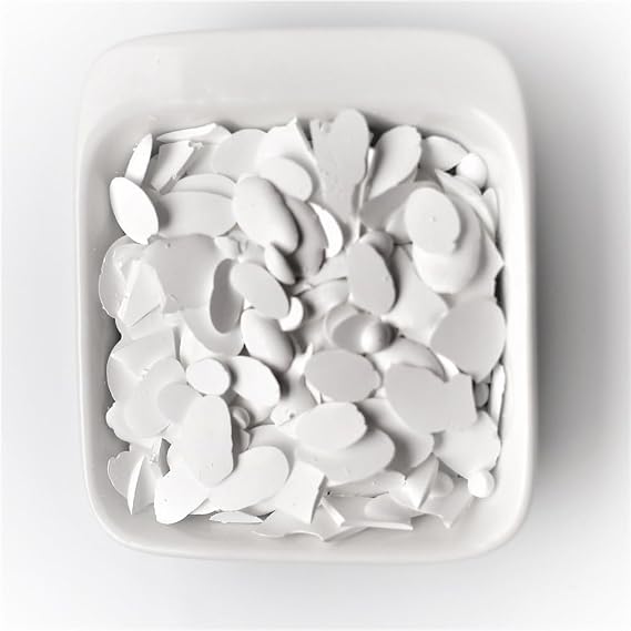 Candle Dyes Chips for Candle Making 2oz-Germany Hight Quality Wax Dyes-Soy Wax Colour Dyes (White)