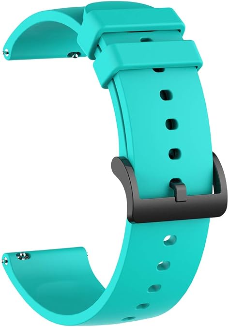 TenCloud Bands intended for Ticwatch Pro 3 Ultra/Pro 3/ S2/E2 Smart Watch Band Pro 22mm Silicone Watch Band intended for Ticwatch Pro 3 Ultra Smartwatch