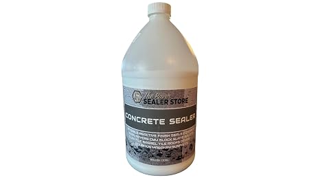 TPSS Ultra Seal Eco Shield Dry Look Penetrating Concrete Sealer, Water-Repellent, Low VOC, 1 Gallon Option for Driveways, Patios, Sidewalks