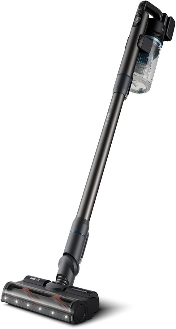 Philips 8000 Serisi Aqua Plus Kablosuz Dik Süpürge, 25.2 V, 80 dk'ya kadar Çalışma Süresi, PrecisionPower Başlık, Aqua Plus Başlık, XC8053/01