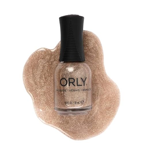 Orly Nail Polish Just an Illusion | Gold Holographic Glitter Topper Nail Lacquer from POP Lacquer Collection | 0.6fl oz