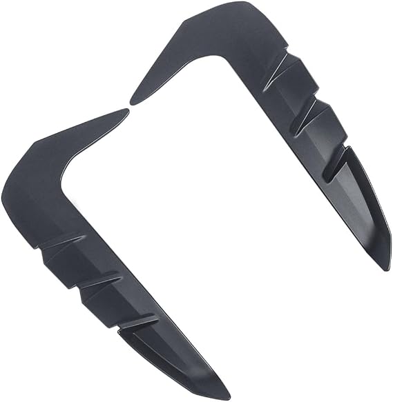 NINTE Front Fender Side Air Flow Trim For Subaru BRZ Toyota GR86 2022 2023 2024 2025 ST Style ABS Painted Matte Black Fender Side Vents Mesh Sticker Fender Vent Garnish