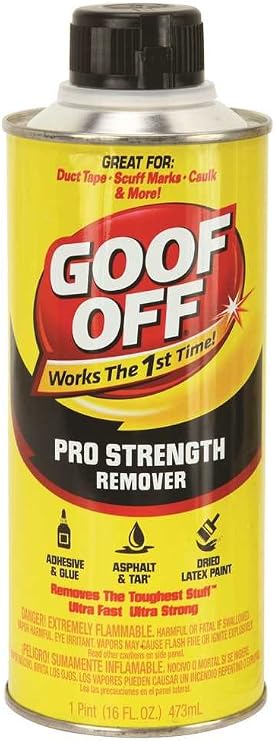 WM BARR FG654 16 oz Goof Off Remover