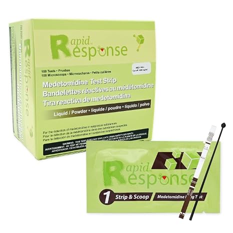 BTNX Rapid Response Medetomidine Test Strips (Liquid/Powder) - 100 Tests