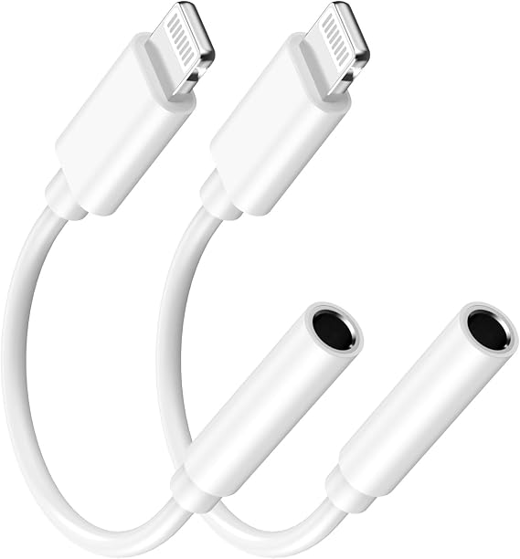 [Apple MFi Certified] Lightning to 3.5 mm Headphone Jack Adapter