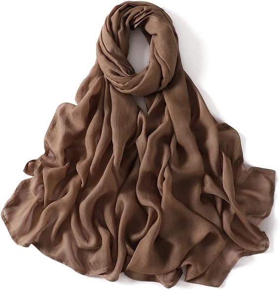 Txameru Women's Viscose Cotton Hijab Scarf