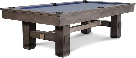 Nixon Billiards - Kemp Slate Billiard Pool Table (Grayson Gray, 7FT and 8FT)