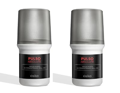 Pulso Christian Meir Antiperspirant Roll-On Deodorant by Esika, Alcohol Free, Pack of 2, 1.7 fl. oz. 50ml ea.