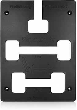 FastCap - FlipBolt Jig for Fastening Stiles, Countertops, and Invisible Connectors with Routing - Black - 99940