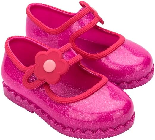 mini melissa Hip Ballerina Flats with Strap for Girls