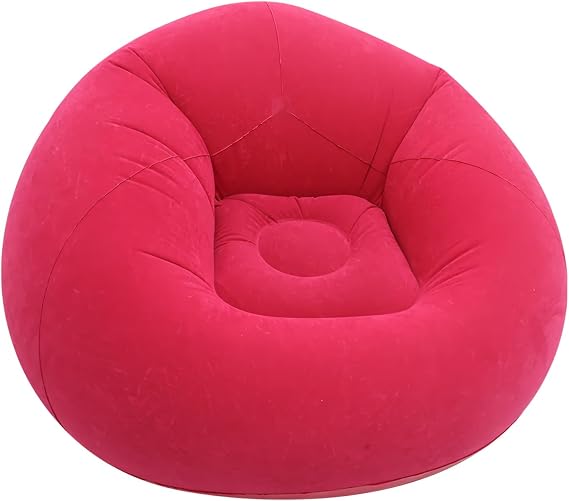 Inflatable Sofa - Foldable Lounge Sofa, Portable Air Seat | Tanning Bed for Poolside, Indoor Gaming Chair, RV Travel Furniture, Patio Glamping Gear, Picnic Garden Break