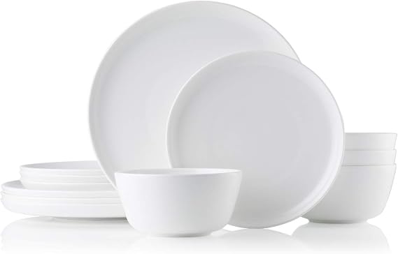 Noritake Marc Newson 12-Piece Dinnerware Set, Service for 4
