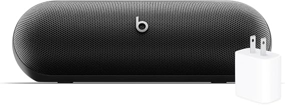 Beats Pill - Wireless Bluetooth Speaker with 20W Power Adapter - Matte Black