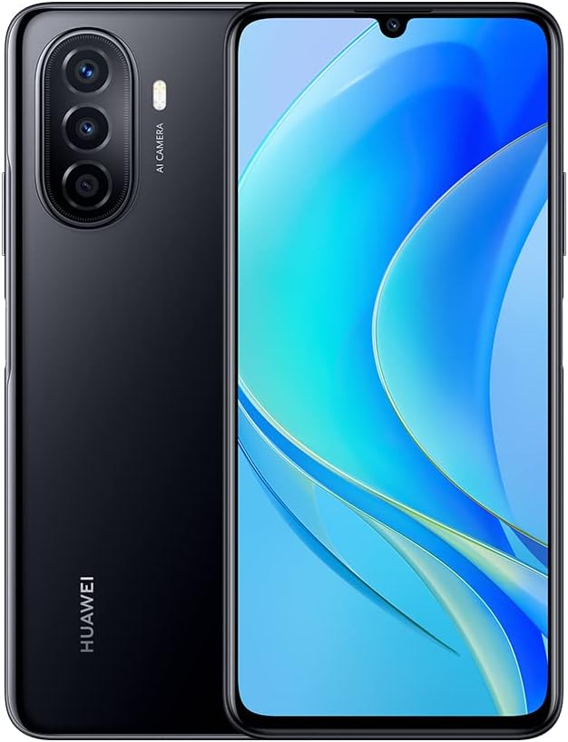 HUAWEI Nova Y70 Dual-SIM 128GB ROM  4GB RAM GSM Only | No CDMA Factory Unlocked 4GLTE Smartphone Midnight Black - International Version