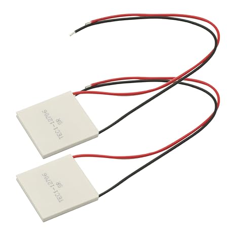 2PCS TEC1-12706 Semiconductor Refrigeration Tablets Thermoelectric Cooler Peltier 40 * 40MM 12V Peltier Cooler Elemente Peltier Module
