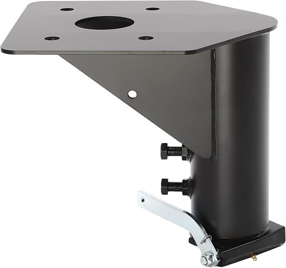 12"-17" Fifth Wheel Camper RV Trailer Adapter Hitch, Adjustable 5th Wheel RV to Gooseneck Adapter Hitch, Fifth Wheel to Gooseneck Adapter Replacement Compatible with 2-5/16" Ball