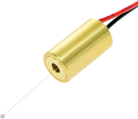 IR Dot Laser Module, 850nm, Class 3R, 2.53.5mW, VLM-850-01 LPA With APC Driver, D10.5 x L18.4 mm, 2.66 VDC Operation Voltage, for <30m working distance, Laser Head, Made in Taiwan