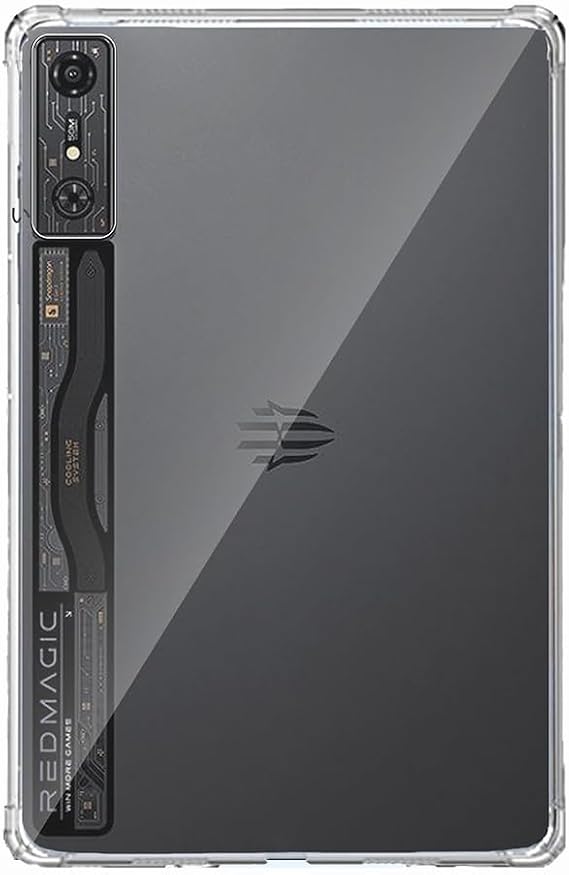 For REDMAGIC Nova/Gaming Pad Pro Case Cover Protective Cover SUNZHXIN Airbag Smart Flat Housing Drop Proof Full Protective Housing Scratch Resistant Yellowing Anti-Fingerprint Mobile Anti-REDMAGIC Nova/Gaming Pad Pro Case Protective Cover Clear