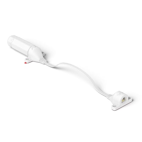 Waveform Ethernet Window Entry Cable | for Starlink, 4G/5G, and WiFi | CAT6A Ultra-Flat, High Performance Passthrough Cable | Weatherproof