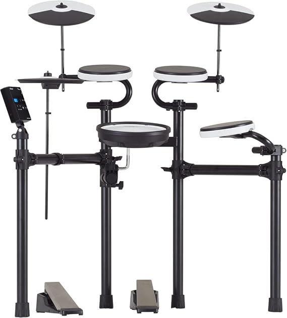 Roland TD‑02KV Compact V-Drums Kit Electronic drum kit dynamic playability low noise mesh head snare coach function