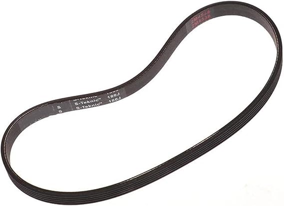 Motorcycle Drive Belt Transmission Belt PJ457 180J 3/4/5/6 Ribs Rubber V-Belt for DIY RC Motor Transmission Belt(5Ribs)
