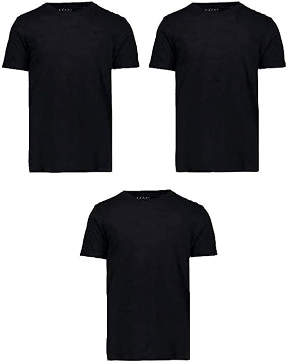 32 Degrees Cool Men's 3 Pack Short Sleeve Crew Neck T-Shrts