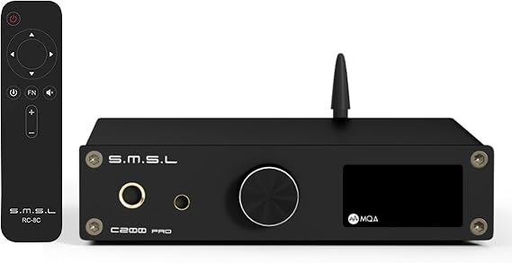 SMSL C200PRO MQA DAC Headphone Amplifier ESS ES9039Q2M Chip Gaming DAC