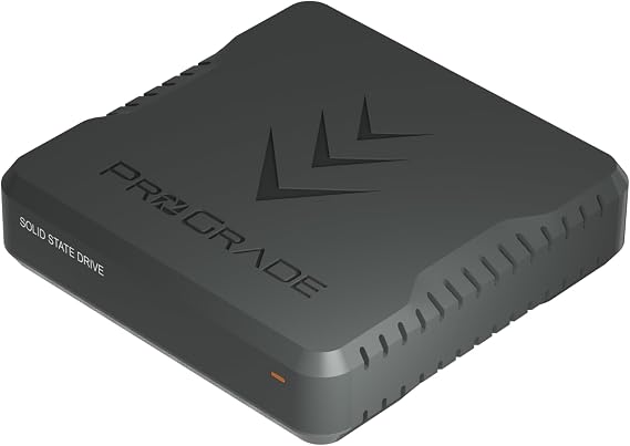 ProGrade Digital 2TB Pro Mini USB 4.0 External SSD Drive (PG10.5) | Read speed up to 4000MB/s and write speed up to 3500MB/s for fast file transfers, backups, and editing workflows