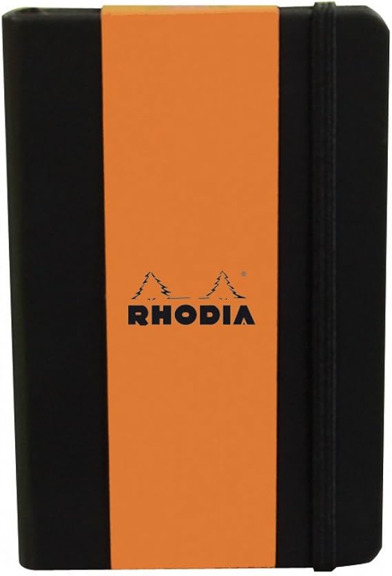 Rhodia Webnotebook - A5 (5.5 x 8.25 inches), Lined, Black