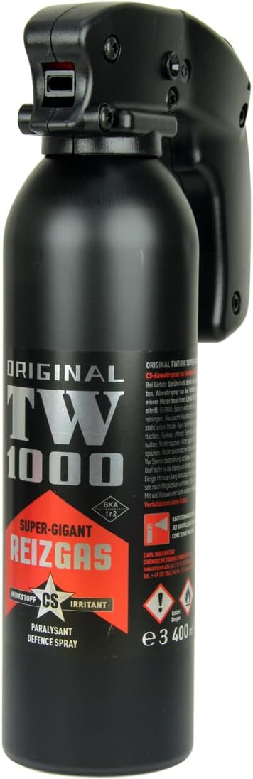 TW1000 CS Series Stimulation Gas Gigant 400 ml - Repellent Spray Animal Repellent Spray Made in Germany